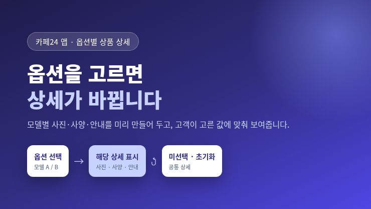 옵션별 상세설명