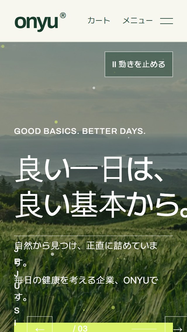 健康食品 ホームページ型 レスポンシブ