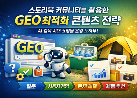 스토리북 커뮤니티를 활용한 GEO 최적화 콘텐츠 전략
